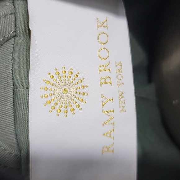 RAMY BROOK Celia Utility Jacket Sequins Army Green Pockets Streetwear Oversized - Picture 11 of 12